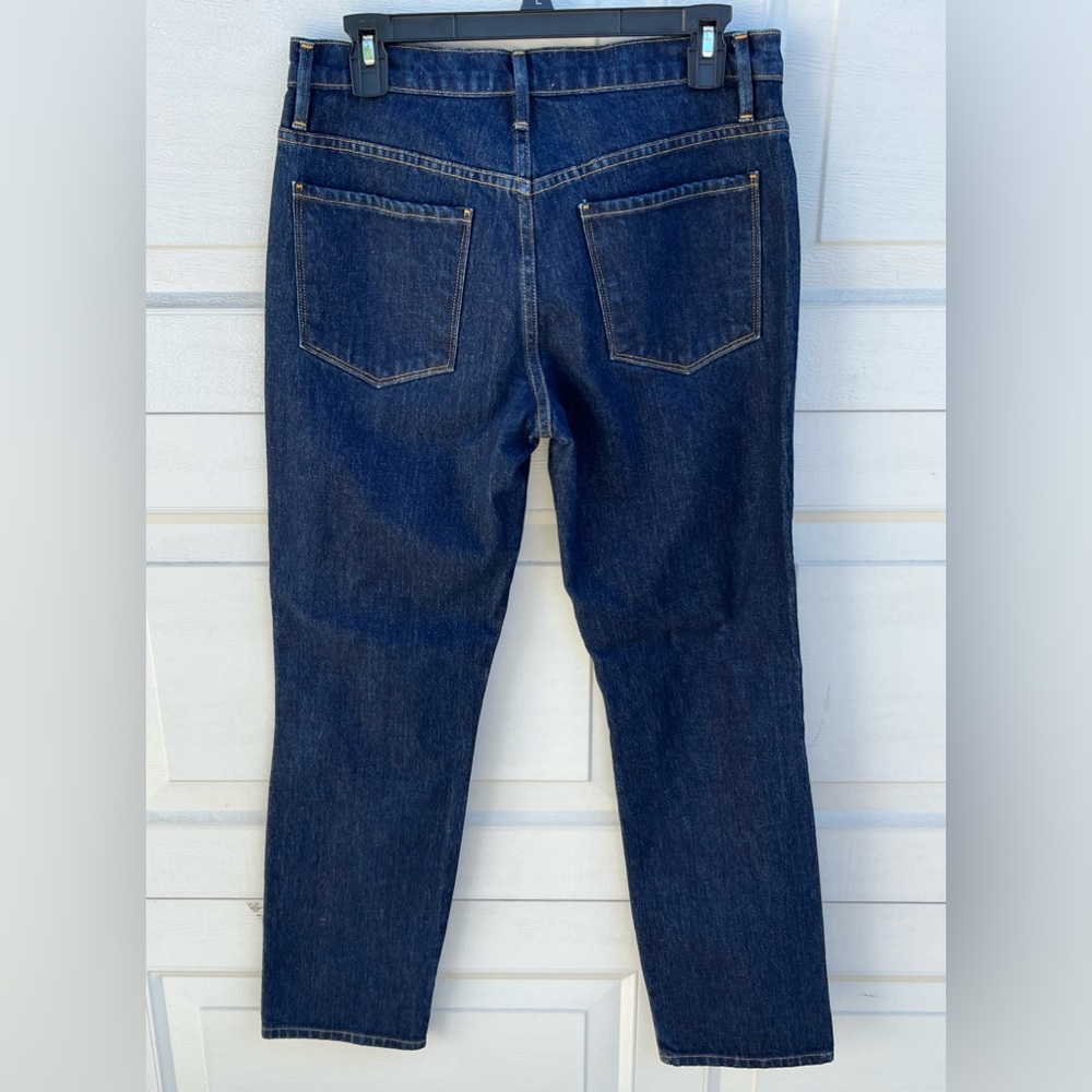Women's Frame Jeans Le Sylvie Slender Straight Bowie High Rise blue 27 - Picture 3 of 6